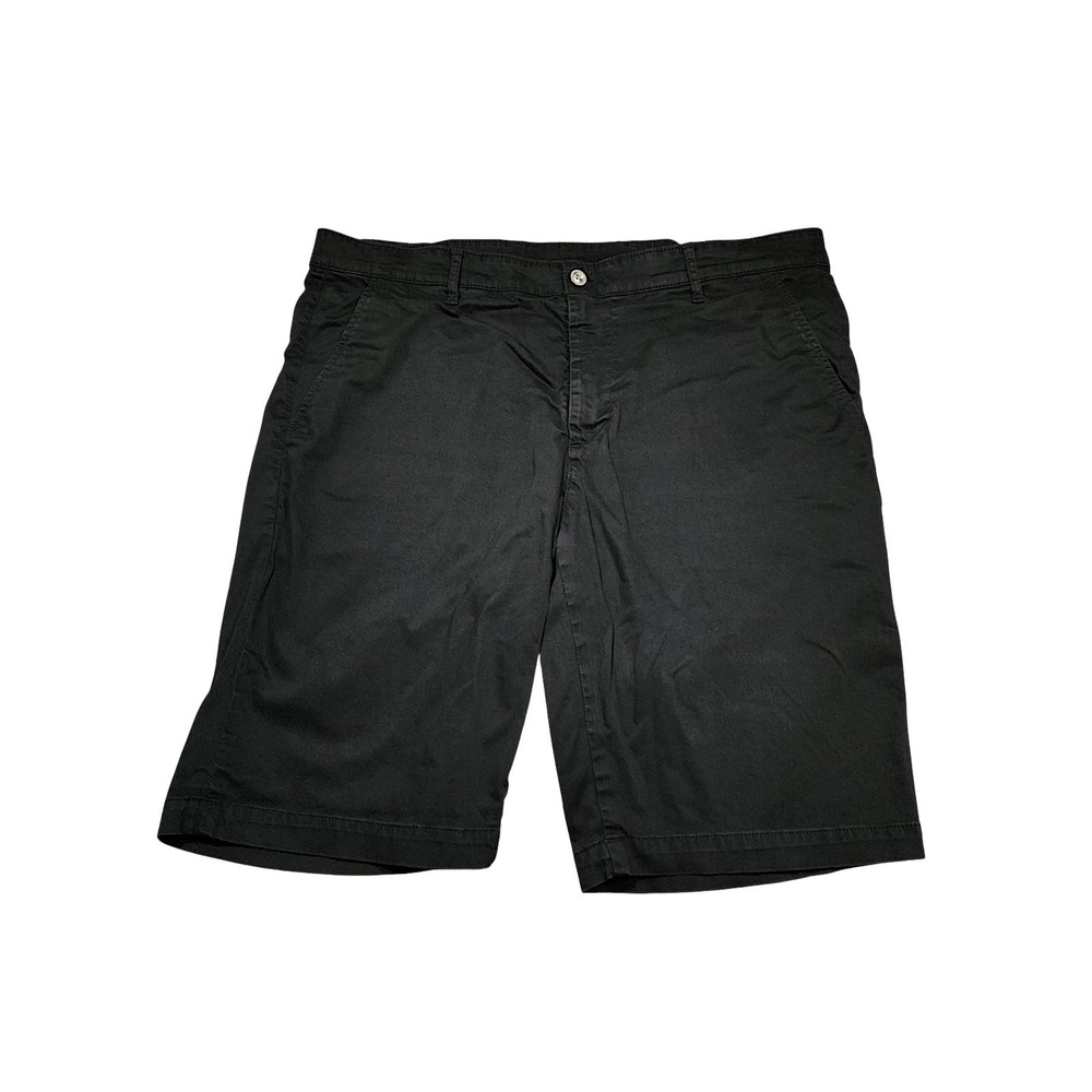 AG Adriano Goldschmied The Griffin Tailored Short 38 R Mens Black Cotton Stretch